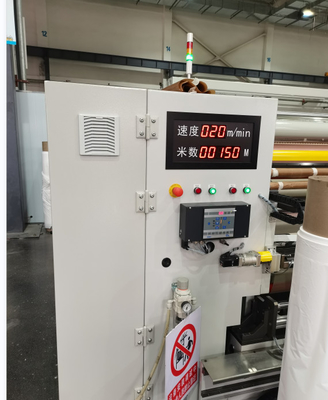 Larghezza substrato 2100mm  Avvolgitore Ri-avvolgitore Macchina Torretta Taglierina Ri-avvolgitrice Produttori di macchine ri-avvolgitrici