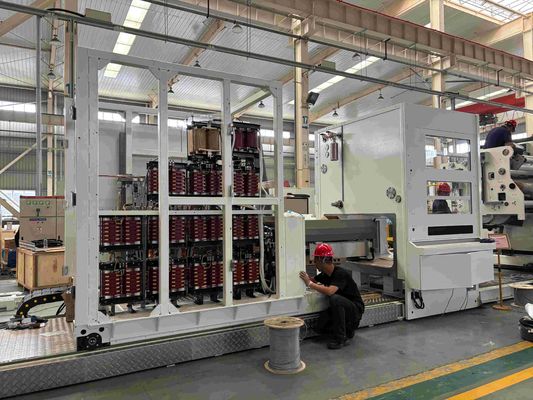 Sistema di apparecchiatura di metallizzazione a doppio lato Sistemi di raffreddamento e riscaldamento Sorgenti di evaporazione del film di base